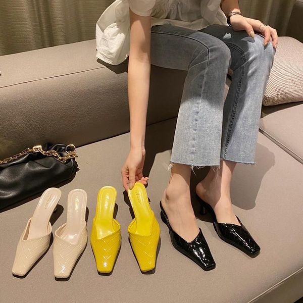 slippers 2021 female women shoes high heels woman ladies mules pumps fashion lady outside for, Black
slippers 2021 female women shoes high heels woman ladies mules pumps fashion lady outside for, Black