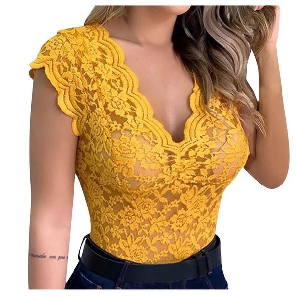 women's t-shirt fashion casual slim solid lace v-neck blouse woman clothes trends 2021 clothing women, White
women's t-shirt fashion casual slim solid lace v-neck blouse woman clothes trends 2021 clothing women, White