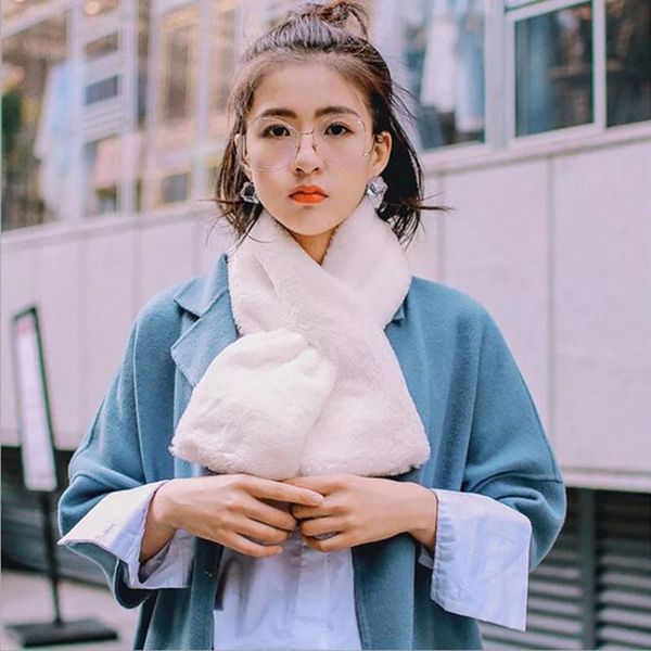 scarves autumn fashion women thicken plush faux fur scarf solid color collar shawl neck warmer shrugs neckerchief long wraps, Blue;gray
scarves autumn fashion women thicken plush faux fur scarf solid color collar shawl neck warmer shrugs neckerchief long wraps, Blue;gray