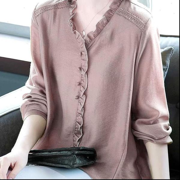 plus size shirt women elegant ruffle office blouse ladies work loose casual v neck long sleeve tees black, White
plus size shirt women elegant ruffle office blouse ladies work loose casual v neck long sleeve tees black, White