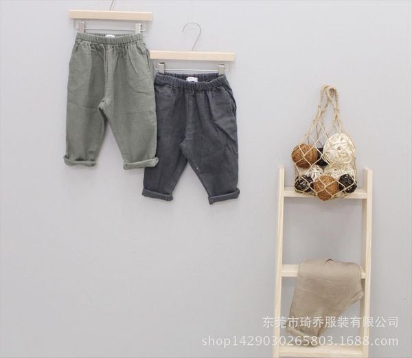children cotton linen trousers double layer big pp pants harem, Blue
children cotton linen trousers double layer big pp pants harem, Blue