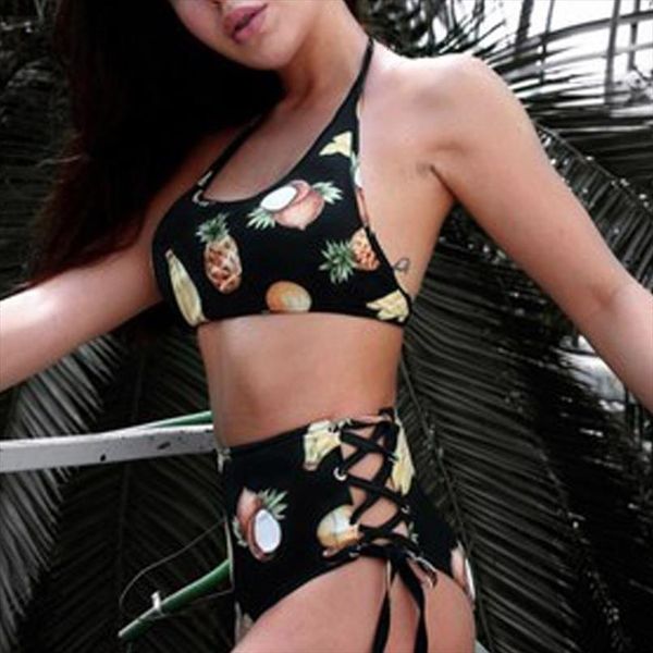bandage bikini sport women swimwear high waist set bathing suit push up maillot de bain femme beachwear, White;black
bandage bikini sport women swimwear high waist set bathing suit push up maillot de bain femme beachwear, White;black