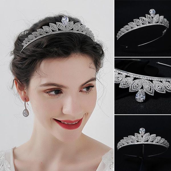 hair clips & barrettes bridal crown headwear luxury metal rhinestones inlaid headband for female wedding birthday accessories aic88, Golden;silver
hair clips & barrettes bridal crown headwear luxury metal rhinestones inlaid headband for female wedding birthday accessories aic88, Golden;silver
