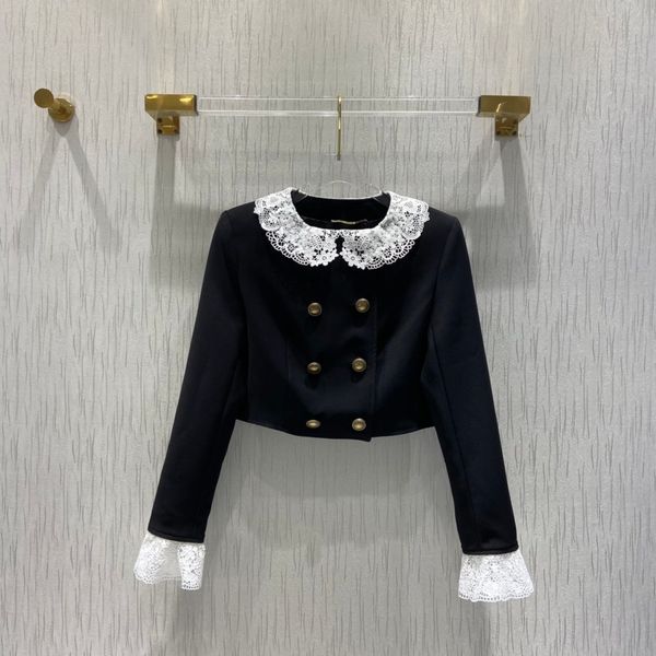2021 autumn milan runway jackets o neck long sleeve leisure and fashion brand same style women's coats designer 0828-20, Black;brown
2021 autumn milan runway jackets o neck long sleeve leisure and fashion brand same style women's coats designer 0828-20, Black;brown