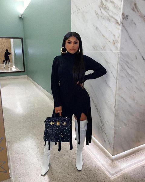 casual dresses vavcy 2021 autumn black turtleneck tassel hem night club dress, Black;gray
casual dresses vavcy 2021 autumn black turtleneck tassel hem night club dress, Black;gray