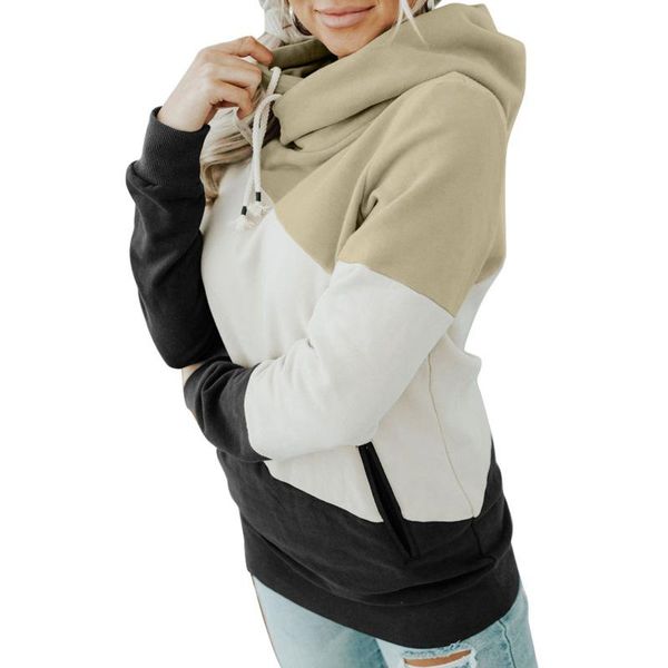 women's hoodies & sweatshirts woman female spring autumn fashion color patchwork long sleeve casual soft comfortable warmful sweatshirt, Black
women's hoodies & sweatshirts woman female spring autumn fashion color patchwork long sleeve casual soft comfortable warmful sweatshirt, Black