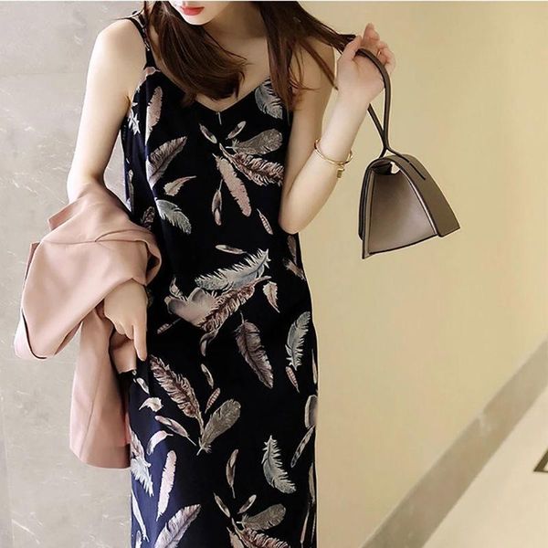 casual dresses slip dress robe longue vestidos de mujer floral femme clothes for women beach elegantes para midi verano sukienka, Black;gray
casual dresses slip dress robe longue vestidos de mujer floral femme clothes for women beach elegantes para midi verano sukienka, Black;gray