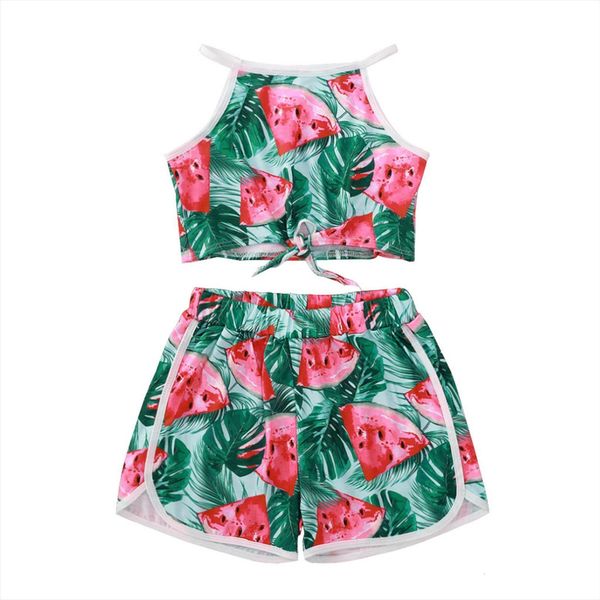 baby kids girls summer clothes set watermelon leaf print toddler outfits sleeveless vest floral shorts children clothing, White
baby kids girls summer clothes set watermelon leaf print toddler outfits sleeveless vest floral shorts children clothing, White