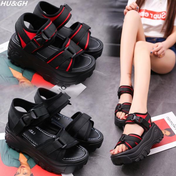 2021 new summer women's sandals fashion thick bottom high-heeled wedges sandals students comfortable non-slip 34-40, Black
2021 new summer women's sandals fashion thick bottom high-heeled wedges sandals students comfortable non-slip 34-40, Black