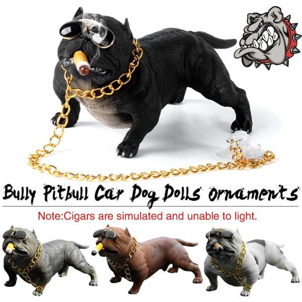 interior decorations black/white cool sunglasses smoking big golden chain domineering dog model vicious car decoration styling with non-slip
interior decorations black/white cool sunglasses smoking big golden chain domineering dog model vicious car decoration styling with non-slip
