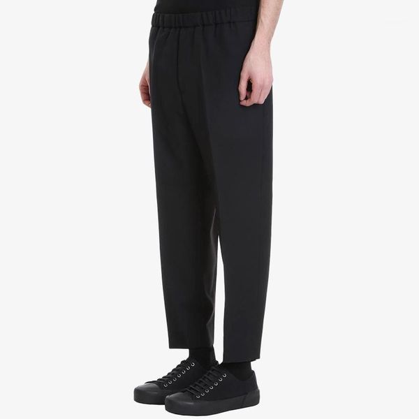 men's pants simple black small feet nine-point loose and thin minimalist japanese silhouette trousers
men's pants simple black small feet nine-point loose and thin minimalist japanese silhouette trousers