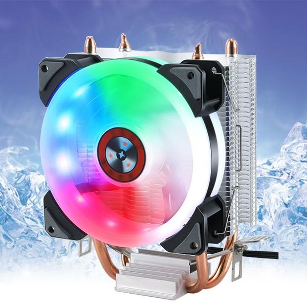 computer fins cpu cooler fan led double aperture easy install dustproof practical home flashing night durable low noise
computer fins cpu cooler fan led double aperture easy install dustproof practical home flashing night durable low noise