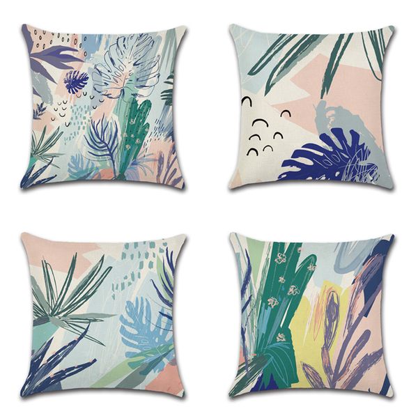 tropical colorful leaves cushion cover hand drawn watercolor tropical plant pillow cases linen car decorative nordic pillowcase
tropical colorful leaves cushion cover hand drawn watercolor tropical plant pillow cases linen car decorative nordic pillowcase