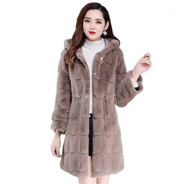 women's wool & blends mink fleece woolen cloth coat in 2021mid-length high-end imitate golden ladies jacket overcoat, Black
women's wool & blends mink fleece woolen cloth coat in 2021mid-length high-end imitate golden ladies jacket overcoat, Black