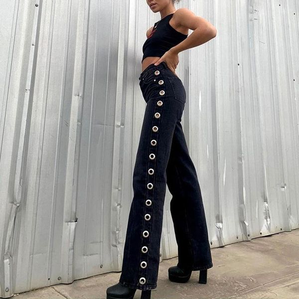 women's jeans women y2k black high waist retro side corned straight-leg pants denim trousers ladies autumn streetwear femme pantalones, Blue
women's jeans women y2k black high waist retro side corned straight-leg pants denim trousers ladies autumn streetwear femme pantalones, Blue