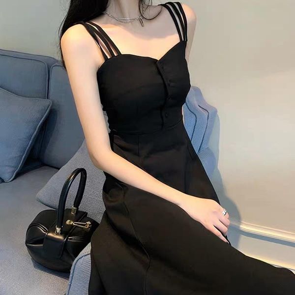 casual dresses dress women summer condole fairy accept waist show thin tender atmosphere over-the-knee black vestidos chf828, Black;gray
casual dresses dress women summer condole fairy accept waist show thin tender atmosphere over-the-knee black vestidos chf828, Black;gray