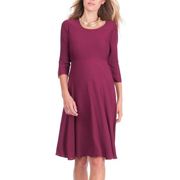 maternity dresses summer elegant for pregnant women knee length black red a-line dress euro size outwear vestidos clothes, White
maternity dresses summer elegant for pregnant women knee length black red a-line dress euro size outwear vestidos clothes, White