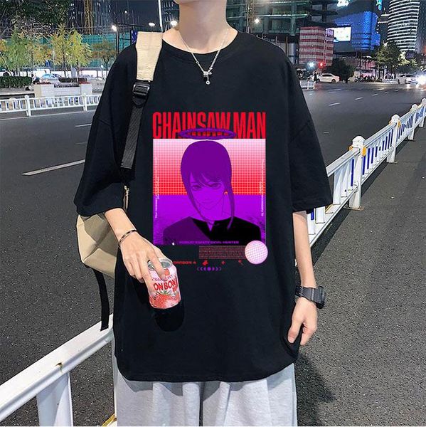 men's t-shirts anime chainsaw man t-shirt women fashion style tshirt woman daily all-match trip tee couples harajuku t shirts short sle, White;black
men's t-shirts anime chainsaw man t-shirt women fashion style tshirt woman daily all-match trip tee couples harajuku t shirts short sle, White;black