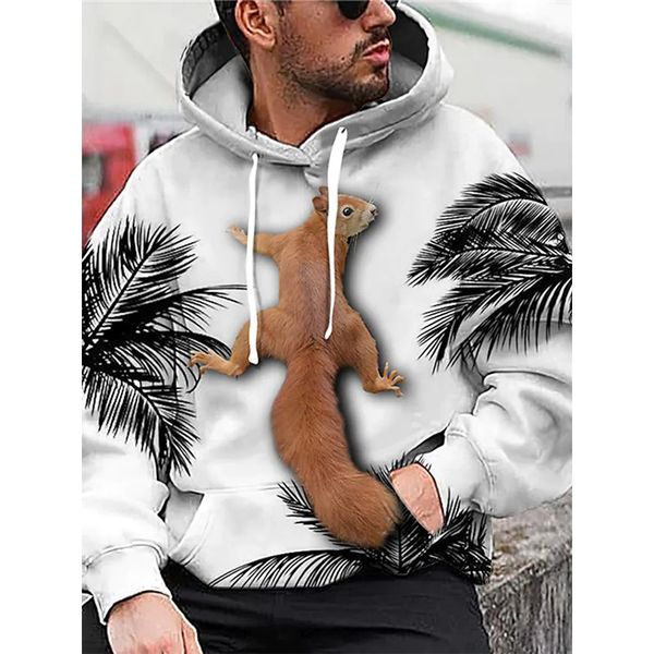 squirrel pattern men s 3d printing hoodie visual impact party punk goth round neck sweater hoodie, Black
squirrel pattern men s 3d printing hoodie visual impact party punk goth round neck sweater hoodie, Black