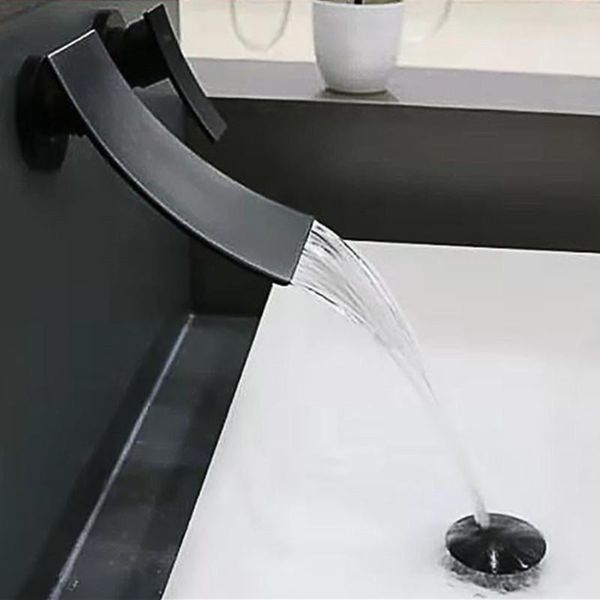 bathroom sink faucets wall mounted waterfall basin faucet black modern design cold water mixer tap torneira home improvement hx50bf
bathroom sink faucets wall mounted waterfall basin faucet black modern design cold water mixer tap torneira home improvement hx50bf