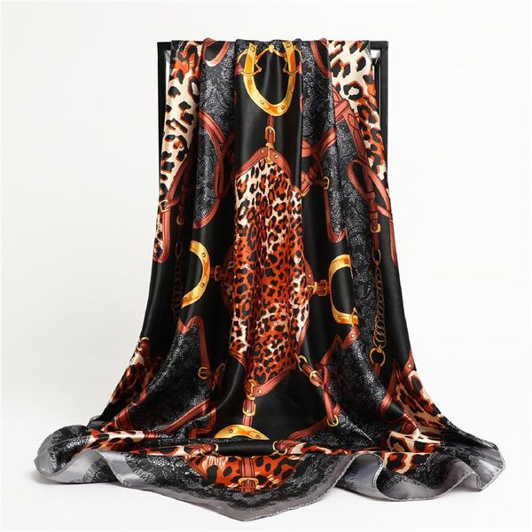 scarves luxury silk square scarf for women print hair bands shawls headband on the head wraps foulard hijab neckerchief female bandana, Blue;gray
scarves luxury silk square scarf for women print hair bands shawls headband on the head wraps foulard hijab neckerchief female bandana, Blue;gray