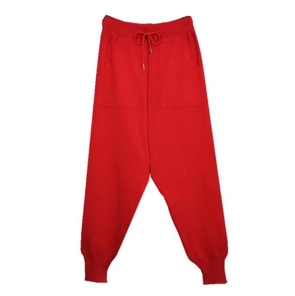 women's pants & capris 2021 spring autumn loose pocket knitted women casual ankle length harem sweatpants s408, Black;white
women's pants & capris 2021 spring autumn loose pocket knitted women casual ankle length harem sweatpants s408, Black;white