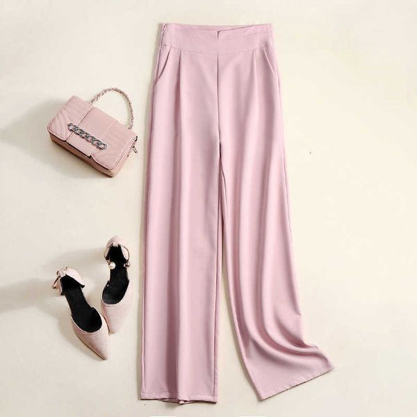 skirts high waist wide leg women's summer korean elegant ladies pants solid female casual straight trousers pink y100 hc74, Black
skirts high waist wide leg women's summer korean elegant ladies pants solid female casual straight trousers pink y100 hc74, Black
