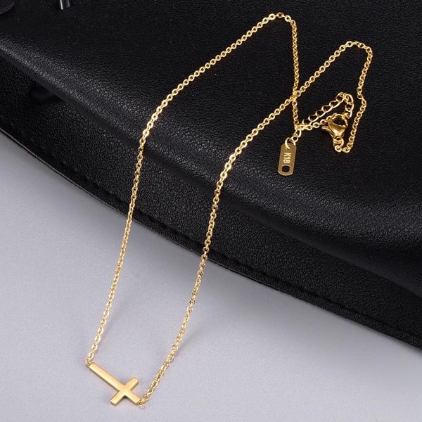 chokers fashion stainless steel necklace for women cross gold choker neck pendant dainty jewelry, Golden;silver
chokers fashion stainless steel necklace for women cross gold choker neck pendant dainty jewelry, Golden;silver