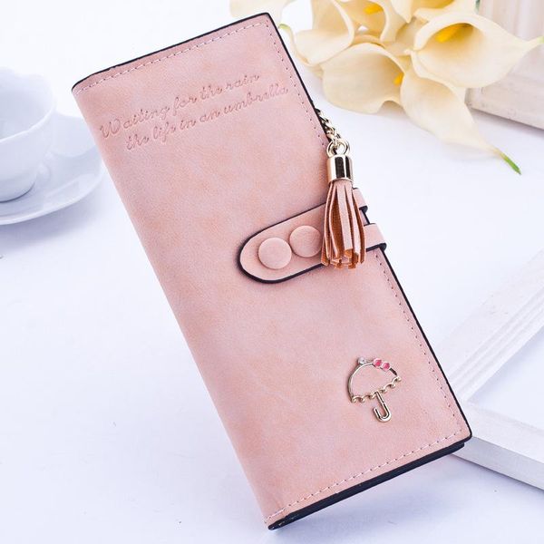 card holders women's umbrella wallet long zipper multi-function clutch bag frosted package holder, Brown;gray
card holders women's umbrella wallet long zipper multi-function clutch bag frosted package holder, Brown;gray