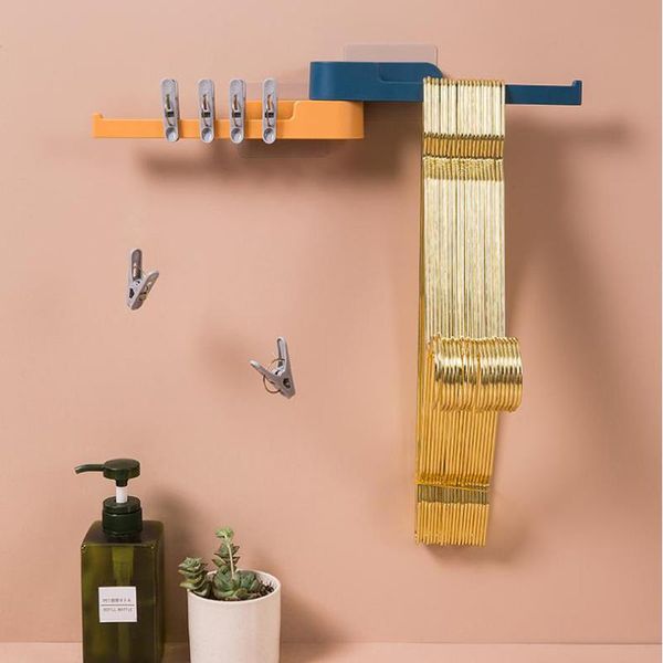 hangers & racks hanger storage rack wall-mounted 2-layer large capacity rotatable waterproof punch-tool
hangers & racks hanger storage rack wall-mounted 2-layer large capacity rotatable waterproof punch-tool