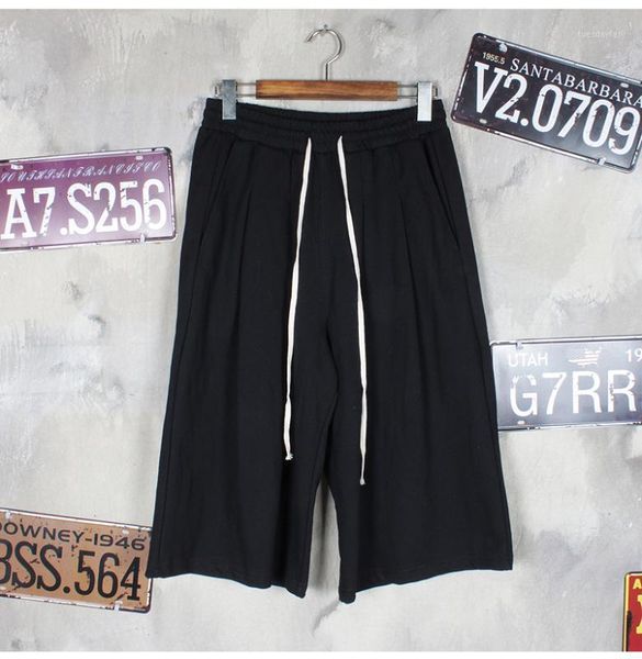 men's pants hong kong style japanese national tide hip-hop plus size drape wide-leg cropped trousers men's loose grandpa shorts da, Black
men's pants hong kong style japanese national tide hip-hop plus size drape wide-leg cropped trousers men's loose grandpa shorts da, Black