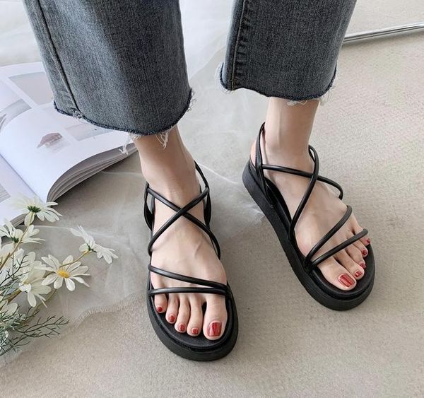 summer platform sandals fashion women strap gladiator sandal wedges shoes casual woman peep toe shoes, Black
summer platform sandals fashion women strap gladiator sandal wedges shoes casual woman peep toe shoes, Black