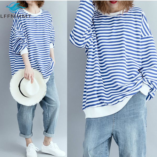 2021 new autumn fashion 100kg large size striped long sleeve round neck sweatshirts student korean style oversized casual thin n447, Black
2021 new autumn fashion 100kg large size striped long sleeve round neck sweatshirts student korean style oversized casual thin n447, Black