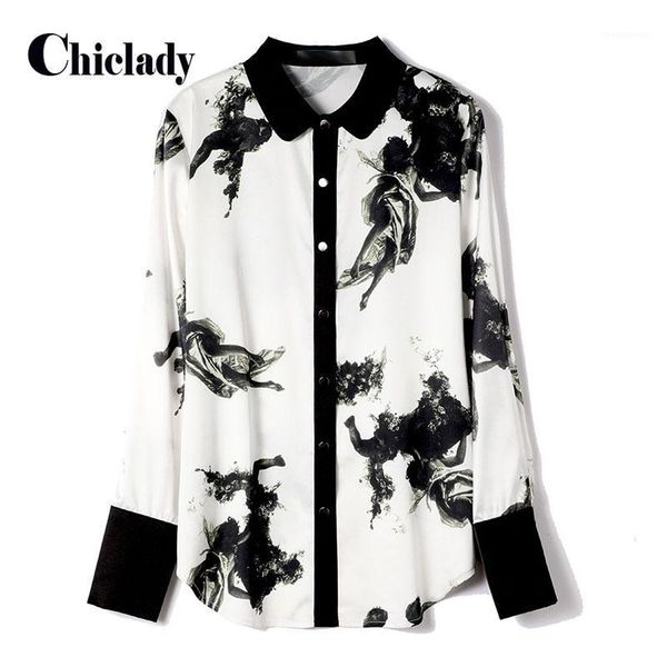 chinese style printed turn dow collar casual designer long sleeve satin blouse women shirts lady elegant blusas women's blouses &, White
chinese style printed turn dow collar casual designer long sleeve satin blouse women shirts lady elegant blusas women's blouses &, White