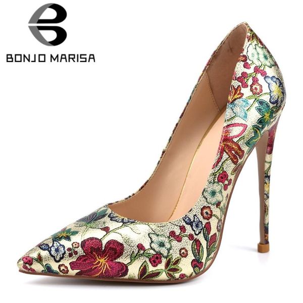 dress shoes bonjomarisa thin high heels print flower pointed toe shallow woman casual party pumps big size 34-42, Black
dress shoes bonjomarisa thin high heels print flower pointed toe shallow woman casual party pumps big size 34-42, Black