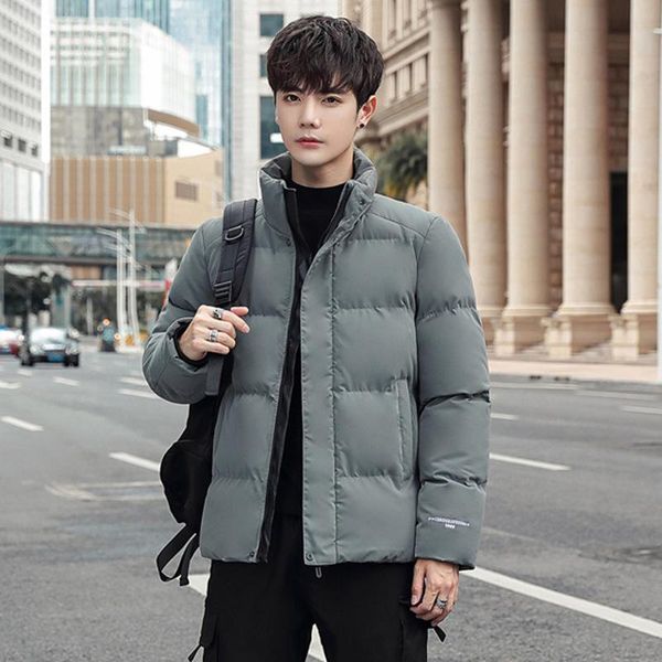 men's down & parkas parka men 2021 winter padded jacket korean style slim thick short fashion, Black
men's down & parkas parka men 2021 winter padded jacket korean style slim thick short fashion, Black