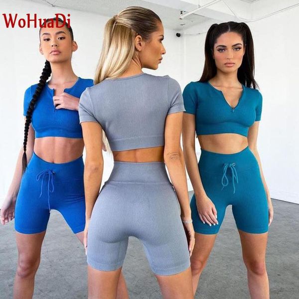 yoga outfit wohuadi 2021 women clothes sport set gym fitness workout sportswear zipper crop t-shirt waist rope shorts legging
yoga outfit wohuadi 2021 women clothes sport set gym fitness workout sportswear zipper crop t-shirt waist rope shorts legging