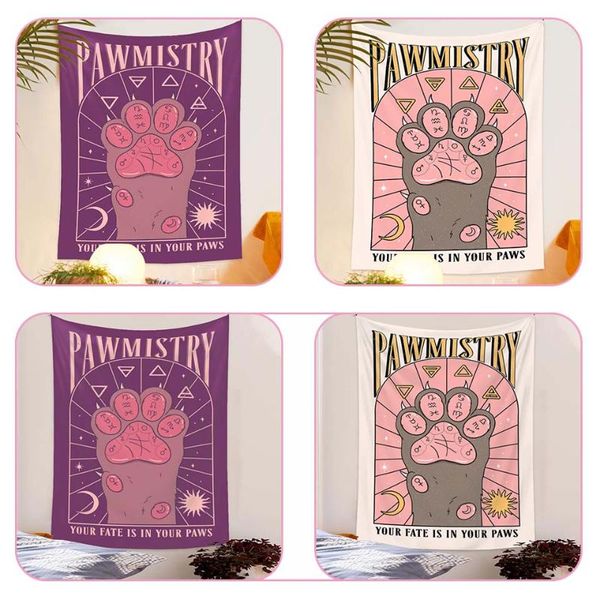 tapestries tarot cat paws tapestry witchcraft bohemian style decoration home hippie mattress girls dorm room
tapestries tarot cat paws tapestry witchcraft bohemian style decoration home hippie mattress girls dorm room