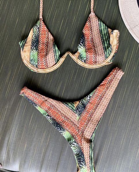 women's swimwear bikini 2021 summer bandage swimsuit women push up padded set printed beach wear bathing suit brazilian biquini, White;black
women's swimwear bikini 2021 summer bandage swimsuit women push up padded set printed beach wear bathing suit brazilian biquini, White;black