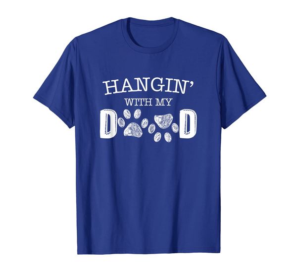 funny hangin' with my dood t-shirt, White;black