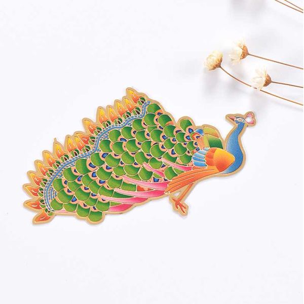 bookmark 1pc creativity peacock color printing cute metal art exquisite book mark page folder office school supplies stationery
bookmark 1pc creativity peacock color printing cute metal art exquisite book mark page folder office school supplies stationery