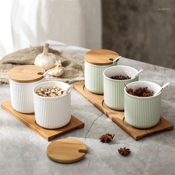storage bottles & jars kitchen pepper salt sugar bowl household seasoning bottle pot ceramic box with lid spoon tank
storage bottles & jars kitchen pepper salt sugar bowl household seasoning bottle pot ceramic box with lid spoon tank