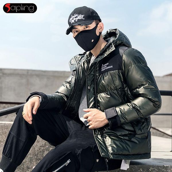 men's down & parkas fashion men's clothing winter padded jacket contrast color loose hooded outwear casual male student thick warm, Black
men's down & parkas fashion men's clothing winter padded jacket contrast color loose hooded outwear casual male student thick warm, Black