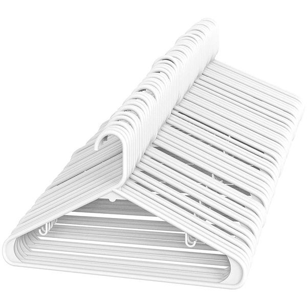 white plastic hanger, plastic hanger suitable for daily use, hanger (white, 60 pieces per package
white plastic hanger, plastic hanger suitable for daily use, hanger (white, 60 pieces per package