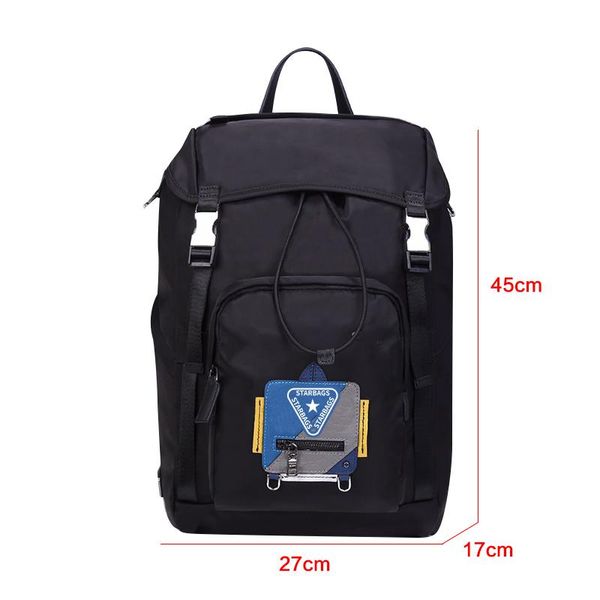 backpack 2022 french starbags pra pvc leather splicing contrast men's business bag fashion trend student
backpack 2022 french starbags pra pvc leather splicing contrast men's business bag fashion trend student
