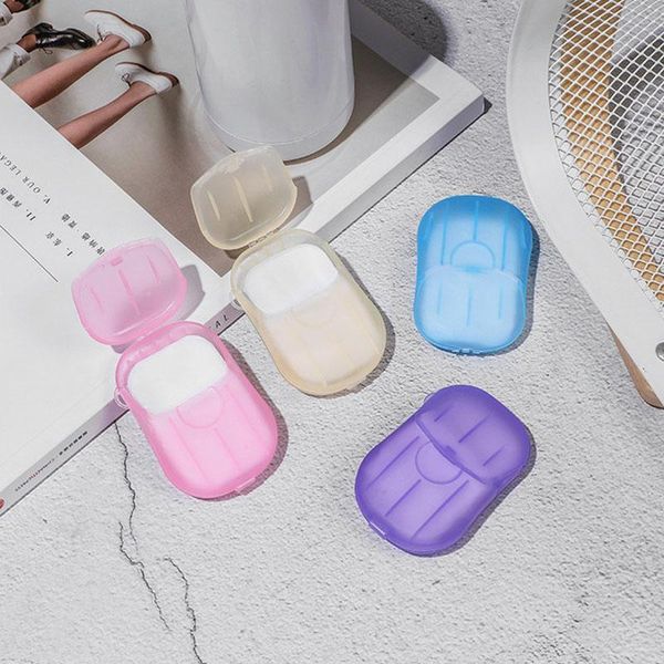 soap dishes 1 box 20pcs disinfecting paper soaps washing hand mini disposable scented slice sheets foaming case
soap dishes 1 box 20pcs disinfecting paper soaps washing hand mini disposable scented slice sheets foaming case