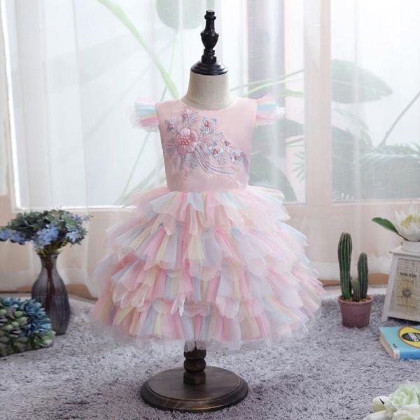 girl's dresses flower girls dress illusion pearls embroidey lace tulle o-neck knee-length luxury pink short lovely kid party princess g, Red;yellow
girl's dresses flower girls dress illusion pearls embroidey lace tulle o-neck knee-length luxury pink short lovely kid party princess g, Red;yellow