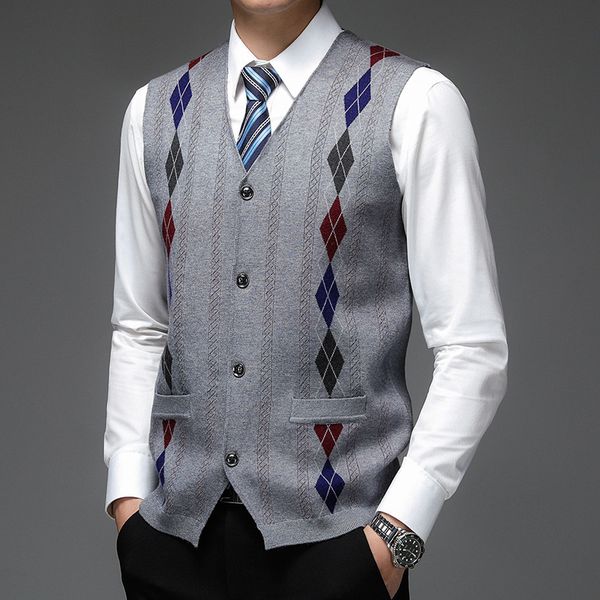 men's sweaters quanbo classic casual cashmere wool blended vest sweater cable knit v neck sleeveless knitted button cardigan 713l, White;black
men's sweaters quanbo classic casual cashmere wool blended vest sweater cable knit v neck sleeveless knitted button cardigan 713l, White;black