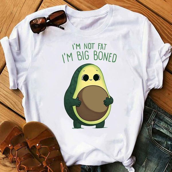 women t-shirts avocado harajuku kawaii cartoon tshirt fashion short sleevesl female t-shirt 90s graphic vintage shirt, White
women t-shirts avocado harajuku kawaii cartoon tshirt fashion short sleevesl female t-shirt 90s graphic vintage shirt, White
