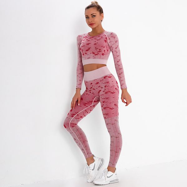 2 piece set women seamless long sleeve yoga set workout clothes for women high waist sports legging long sleeve yoga outfits, White;red
2 piece set women seamless long sleeve yoga set workout clothes for women high waist sports legging long sleeve yoga outfits, White;red